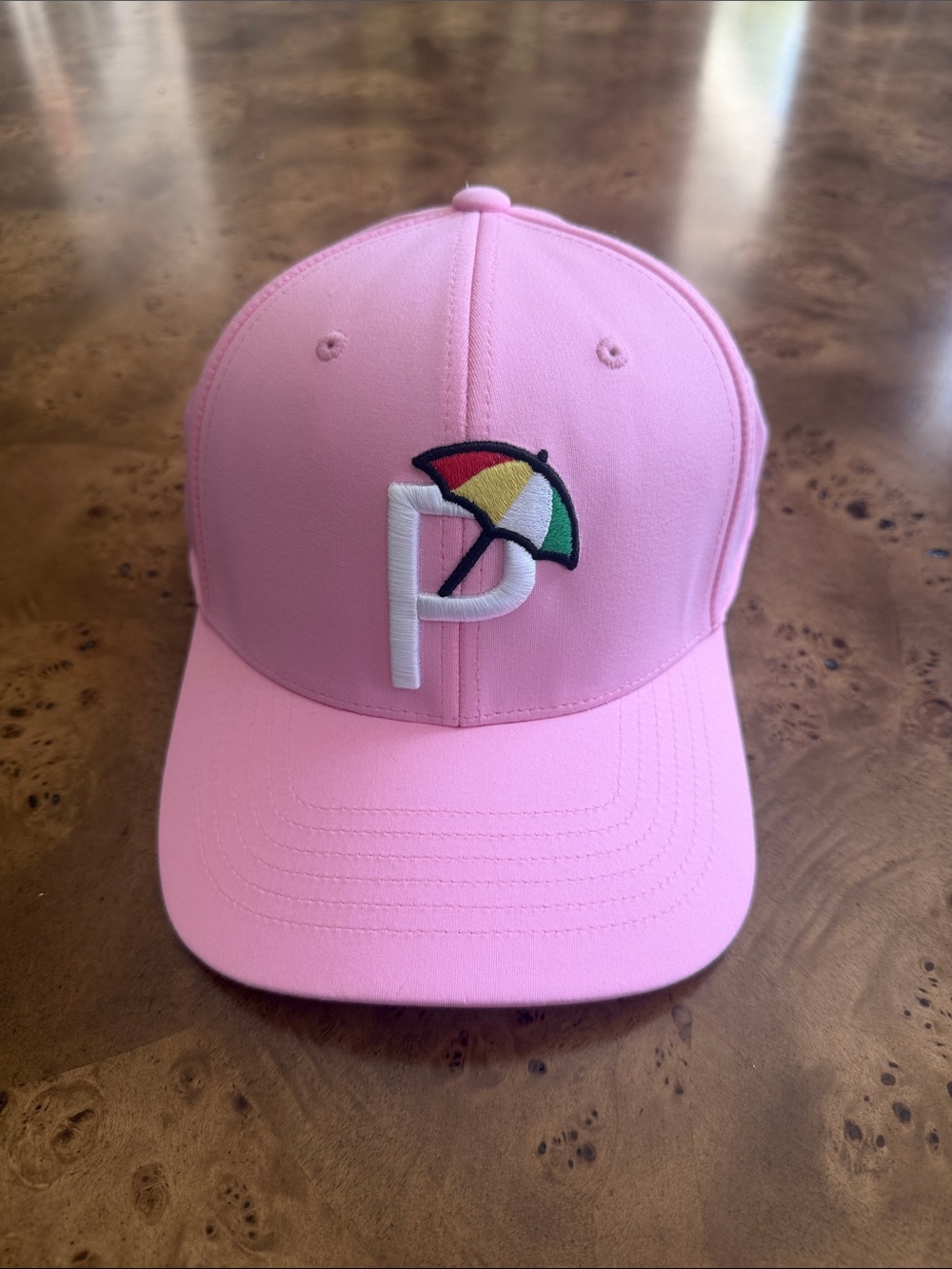 Arnold Palmer Golf Snap Back Pink Puma Hat
